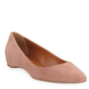 Aquatalia suede marcella ballet flats